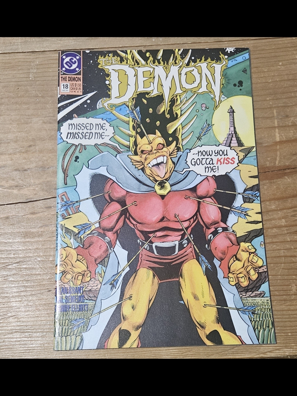 The Demon #18 (DC Comics December 1991) Raw 9.6-9.8  T2
